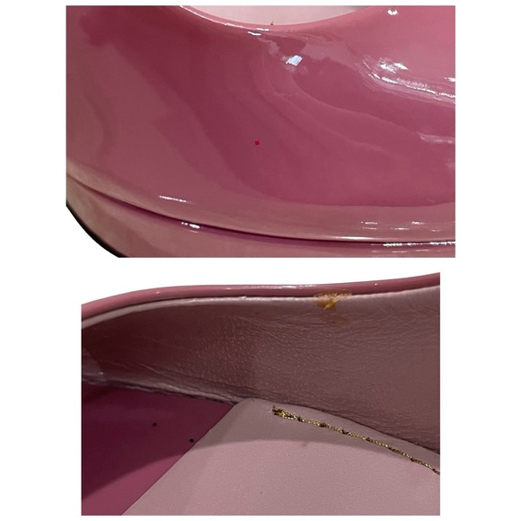 GUCCI Dusty Rose Peeptoe Slingback Platform Heels US 9 EU 40 - Picture 10 of 14